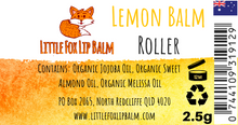 Load image into Gallery viewer, Lemon Balm Oil Roller